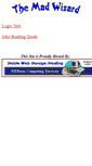Mobile Screenshot of madwizard.com